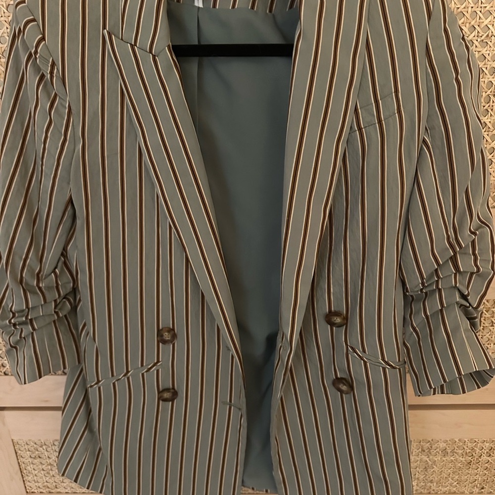 Veronica Beard Kiernan Striped Blazer